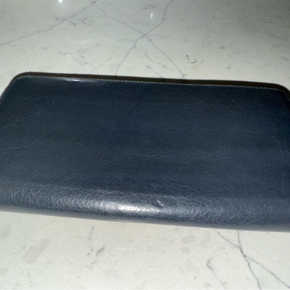 Balenciaga Black Leather CityWallet with Gold Accents - Picture 7 of 9